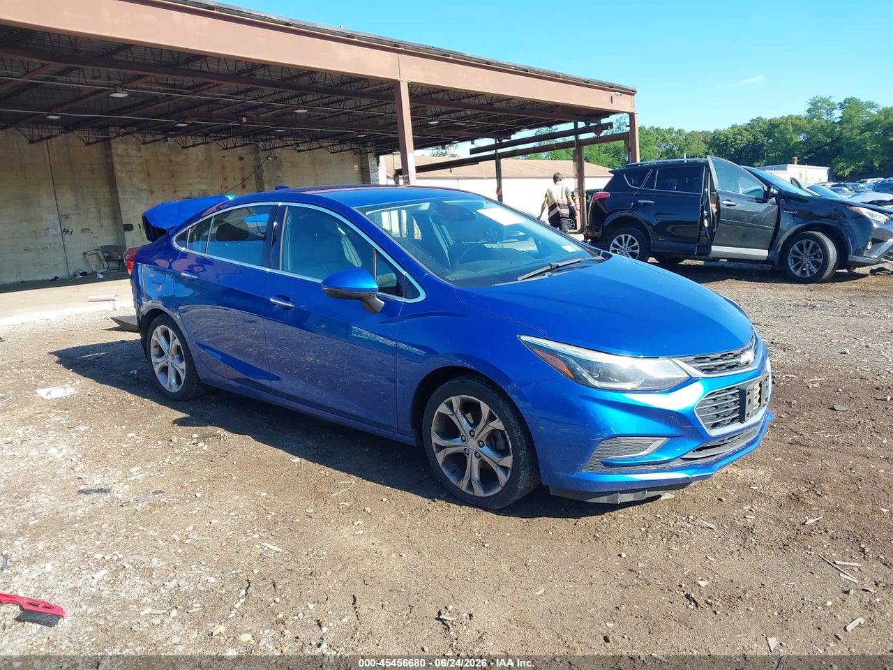 1G1BF5SM2J7****** · 2018 CHEVROLET CRUZE PREMIER AUTO