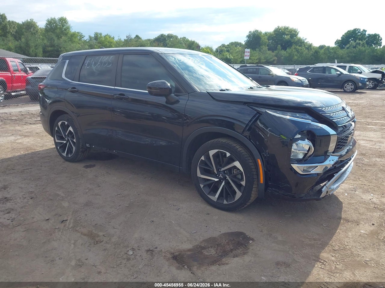 JA4J4UA81NZ****** · 2022 MITSUBISHI OUTLANDER BLACK EDITION S-AWC/SE 2.5 S-AWC/SE LAUNCH EDITION S-AWC