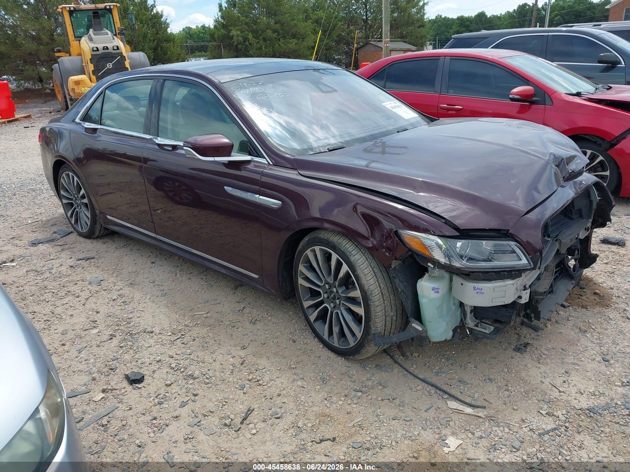 1LN6L9RP9J5****** · 2018 LINCOLN CONTINENTAL RESERVE