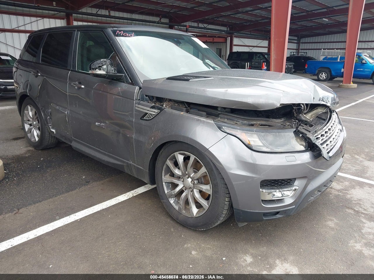 SALWR2VF8FA****** · 2015 LAND ROVER RANGE ROVER SPORT 3.0L V6 SUPERCHARGED HSE