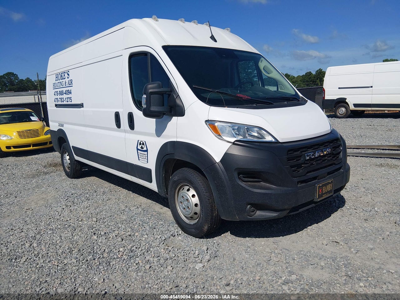 3C6LRVDG2PE****** · 2023 RAM PROMASTER 2500 HIGH ROOF 159 WB