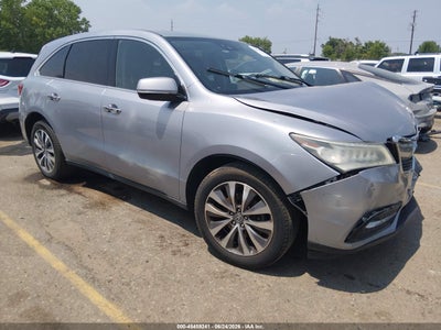 5FRYD4H40GB****** · 2016 ACURA MDX TECHNOLOGY   ACURAWATCH PLUS PACKAGES/TECHNOLOGY PACKAGE