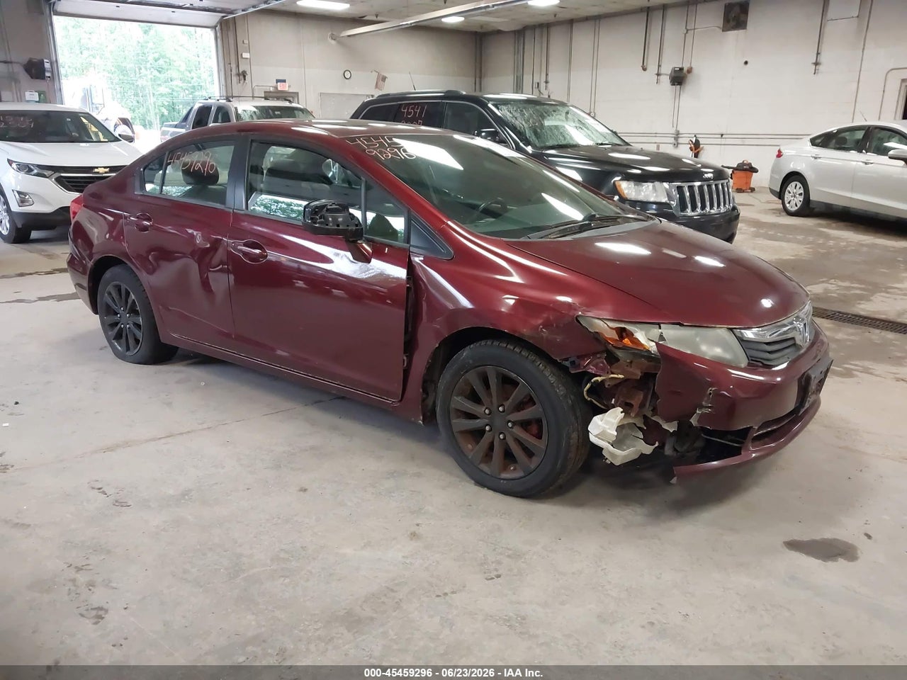 2HGFB2F97CH****** · 2012 HONDA CIVIC EX-L