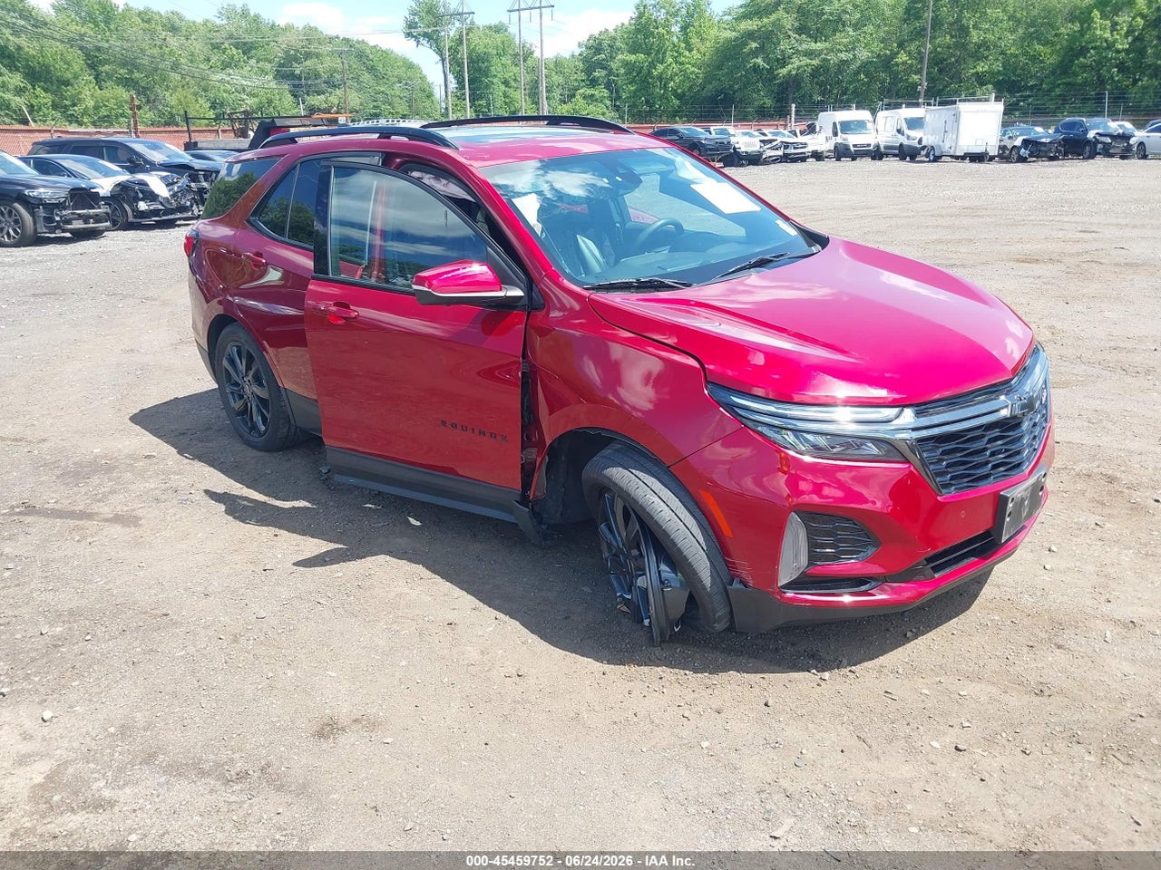 3GNAXWEV1NS****** · 2022 CHEVROLET EQUINOX AWD RS