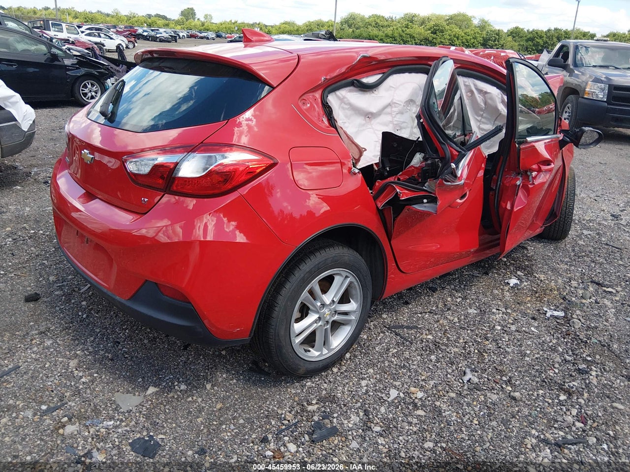2017 CHEVROLET CRUZE LT AUTO · 4/10