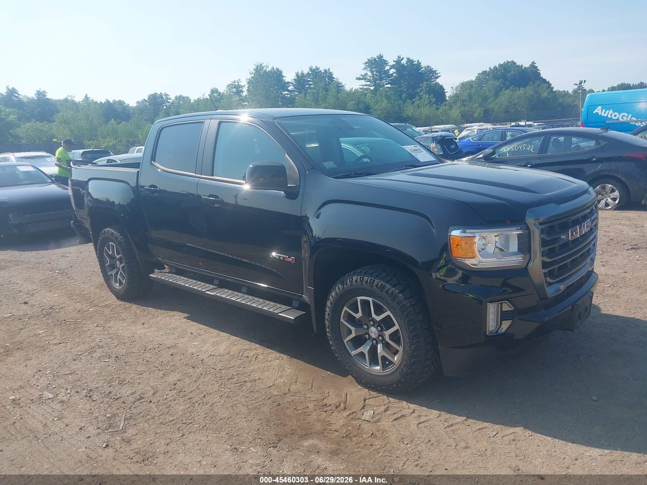 1GTG6FEN9N1****** · 2022 GMC CANYON 4WD  SHORT BOX AT4 - CLOTH