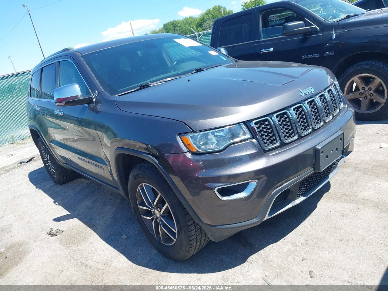 1C4RJFBG1JC****** · 2018 JEEP GRAND CHEROKEE LIMITED 4X4