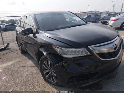 5FRYD4H41GB****** · 2016 ACURA MDX TECHNOLOGY   ACURAWATCH PLUS PACKAGES/TECHNOLOGY PACKAGE