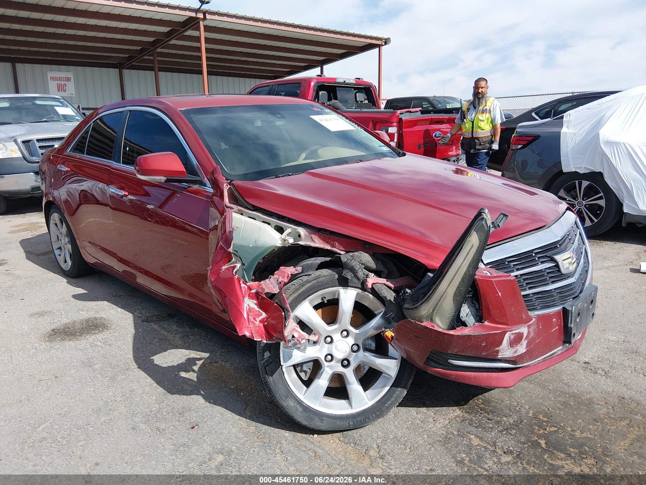 1G6AB5RXXF0****** · 2015 CADILLAC ATS LUXURY