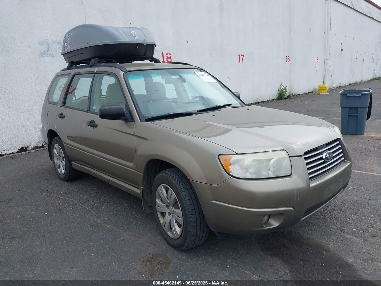 JF1SG63618H****** · 2008 SUBARU FORESTER 2.5X