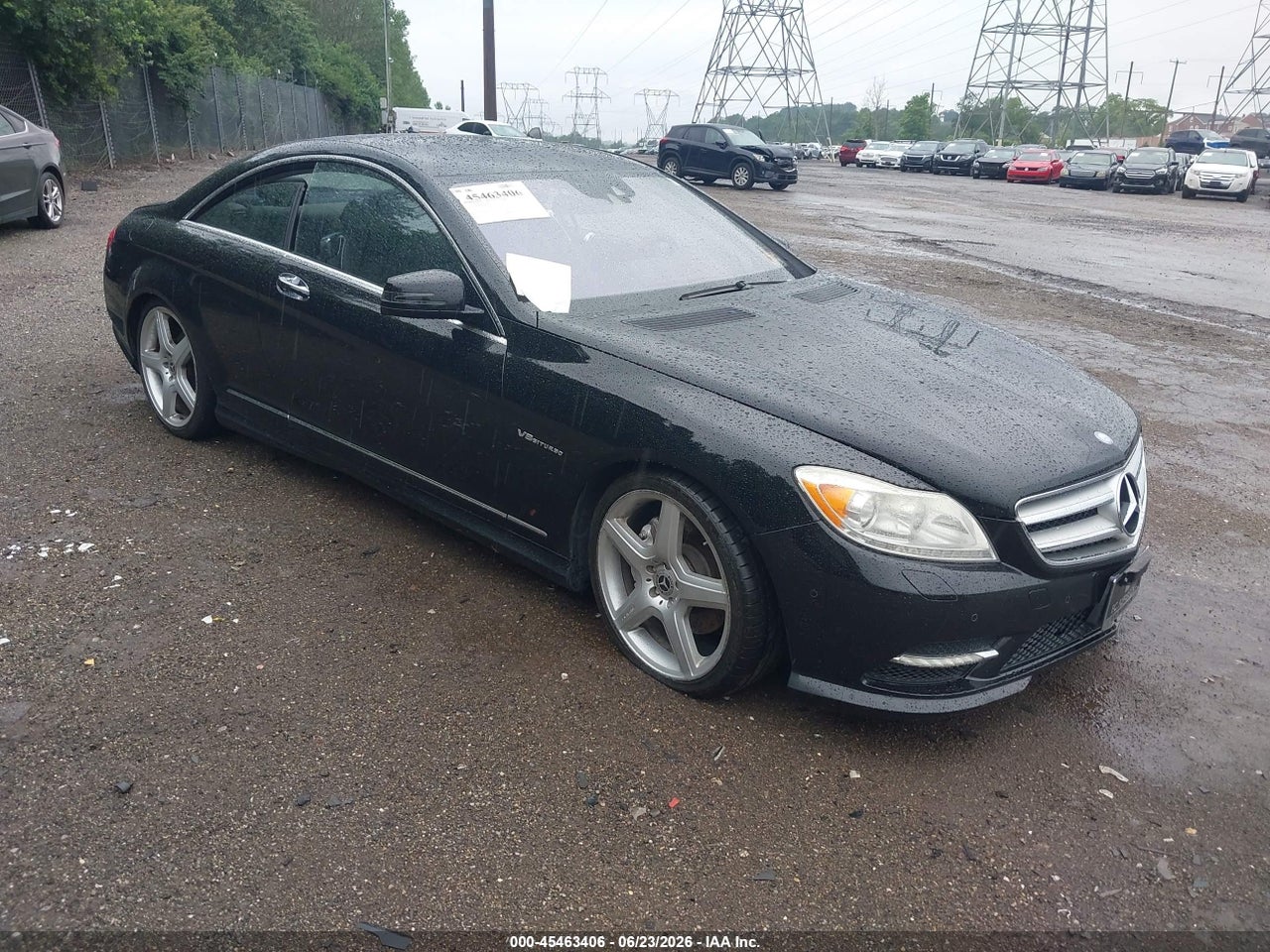 WDDEJ9EB4DA****** · 2013 MERCEDES-BENZ CL 550 4MATIC