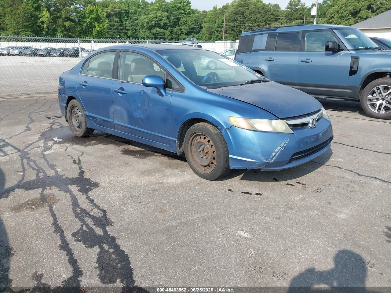 1HGFA16517L****** · 2007 HONDA CIVIC LX