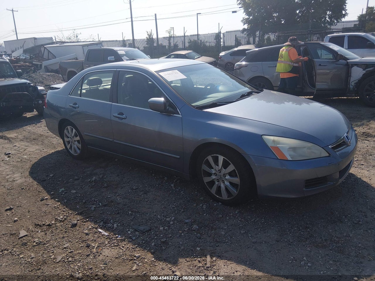 1HGCM66567A****** · 2007 HONDA ACCORD 3.0 EX