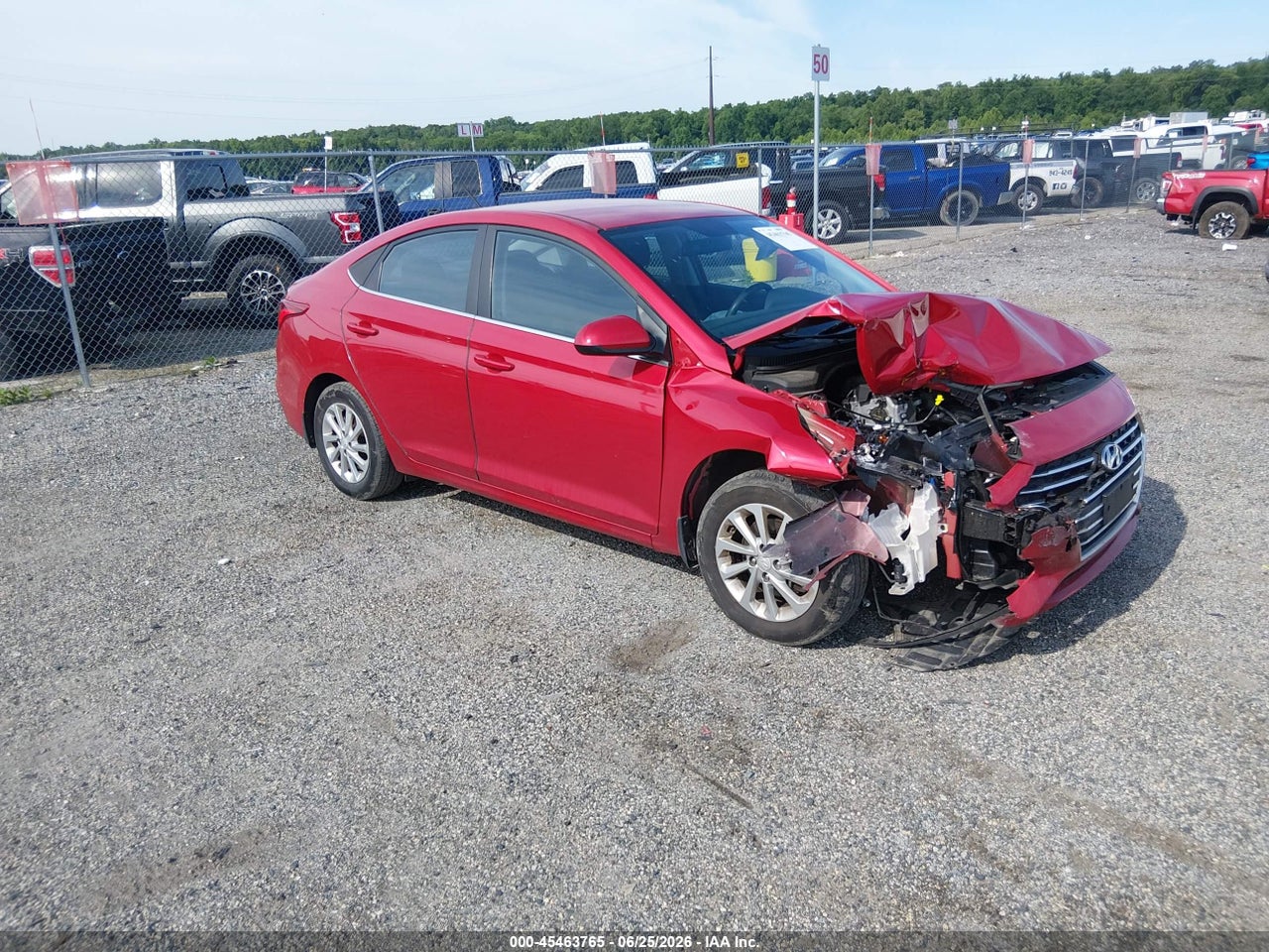 3KPC24A68NE****** · 2022 HYUNDAI ACCENT SEL