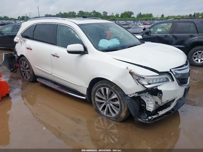 5FRYD4H45GB****** · 2016 ACURA MDX TECHNOLOGY   ACURAWATCH PLUS PACKAGES/TECHNOLOGY PACKAGE