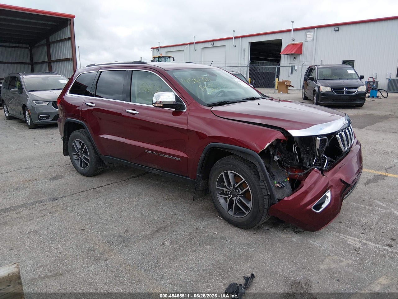 1C4RJFBG3KC****** · 2019 JEEP GRAND CHEROKEE LIMITED 4X4