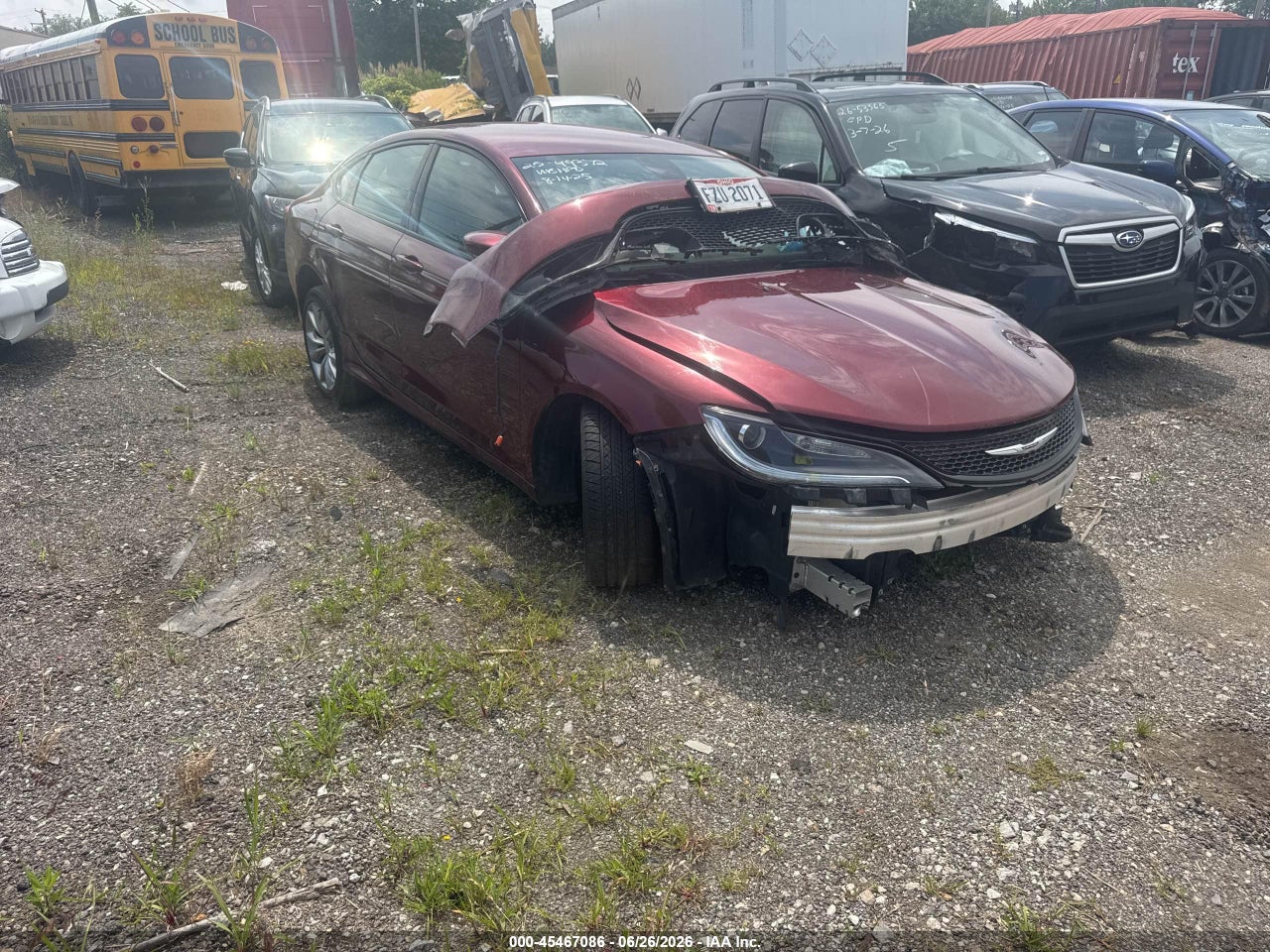 1C3CCCBB0GN****** · 2016 CHRYSLER 200 S