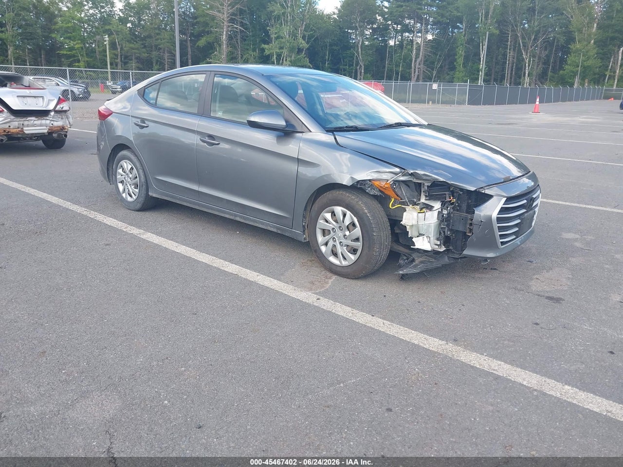 KMHD74LF7HU****** · 2017 HYUNDAI ELANTRA SE