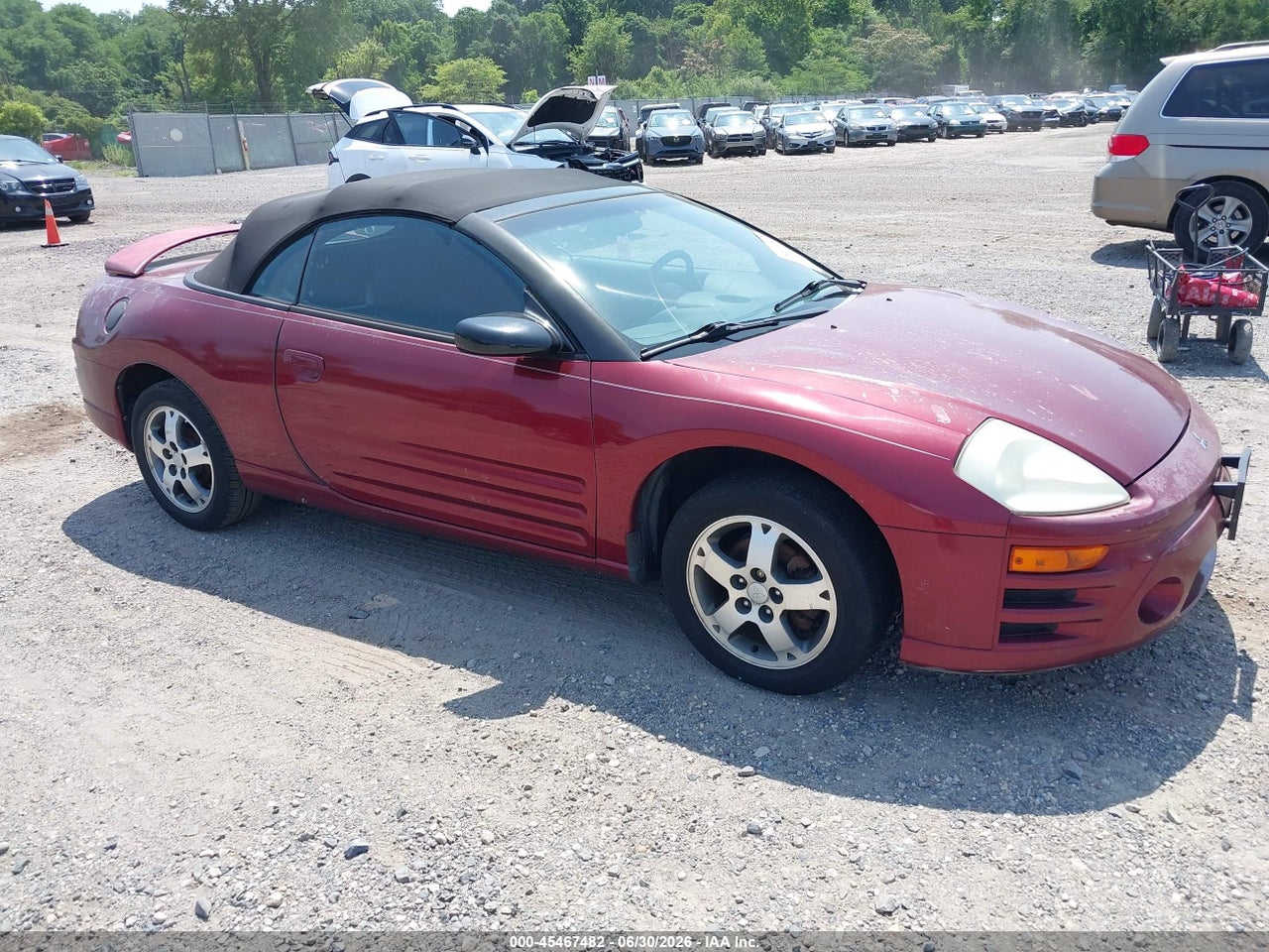 2005 MITSUBISHI ECLIPSE SPYDER GS
