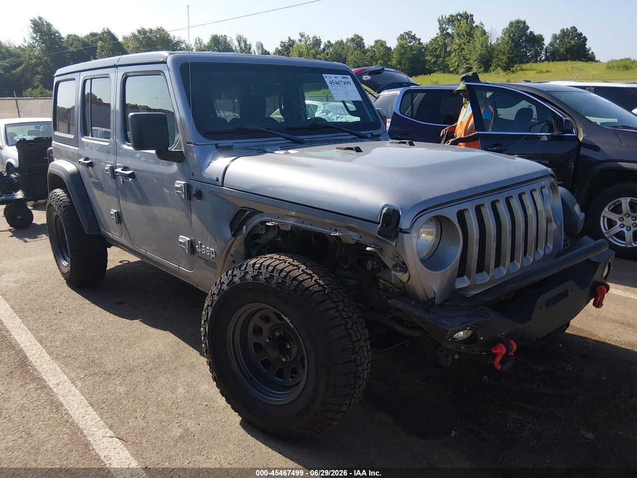 1C4HJXDN9MW****** · 2021 JEEP WRANGLER UNLIMITED SPORT S 4X4