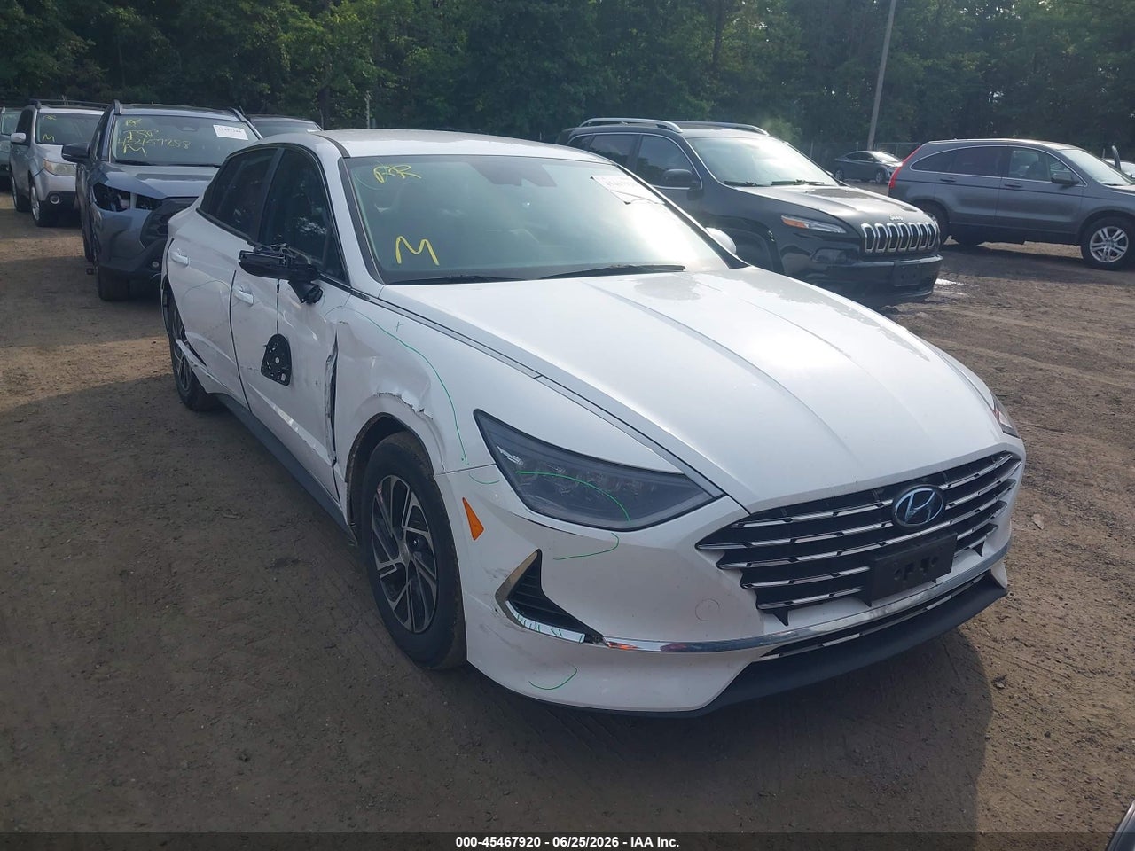 KMHL24JJ5PA****** · 2023 HYUNDAI SONATA HYBRID BLUE