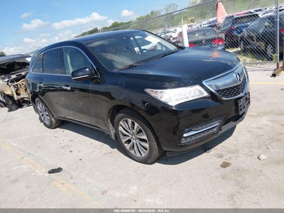 5FRYD4H45GB****** · 2016 ACURA MDX TECHNOLOGY   ACURAWATCH PLUS PACKAGES/TECHNOLOGY PACKAGE