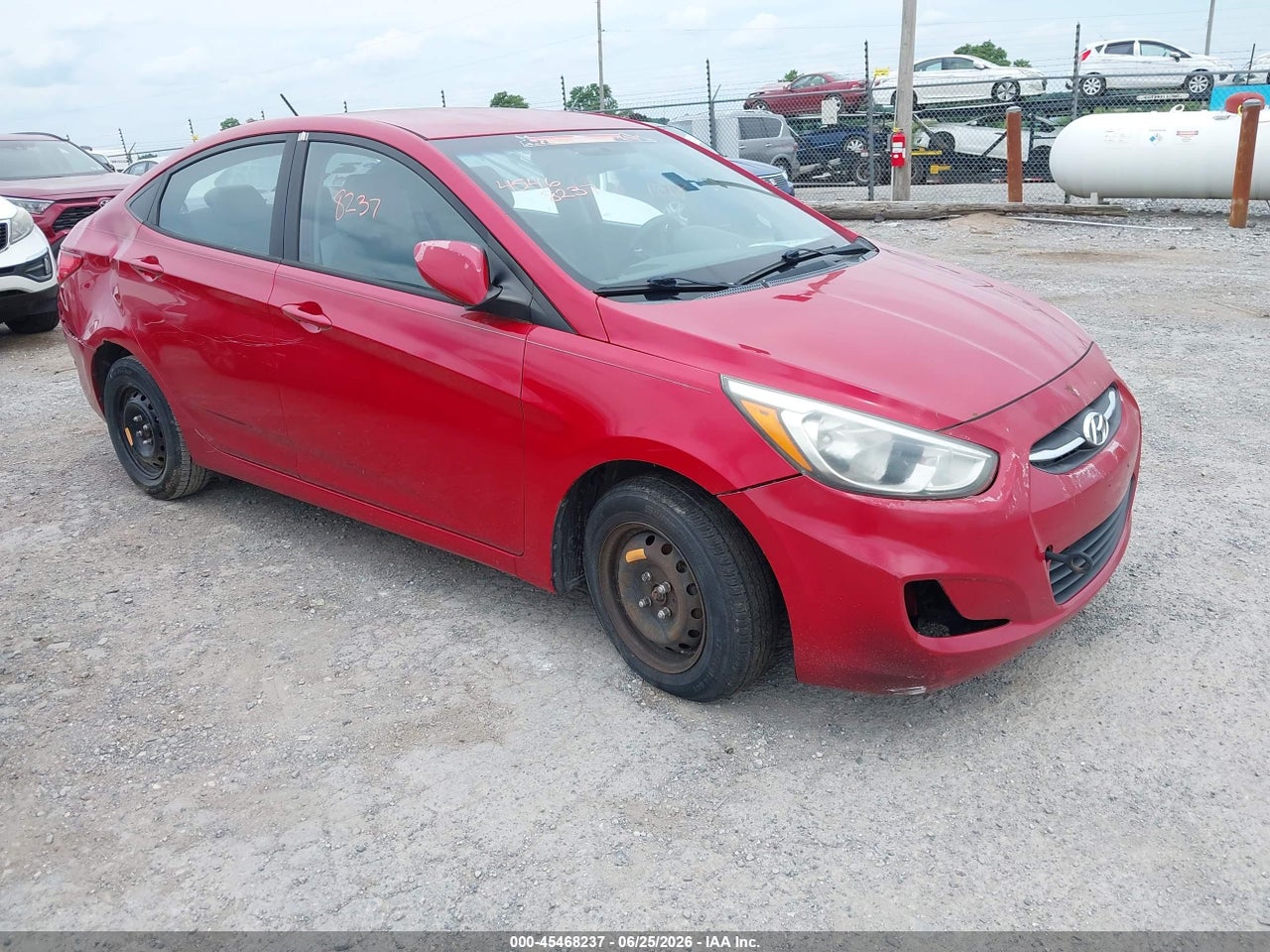 KMHCT4AE9FU****** · 2015 HYUNDAI ACCENT GLS