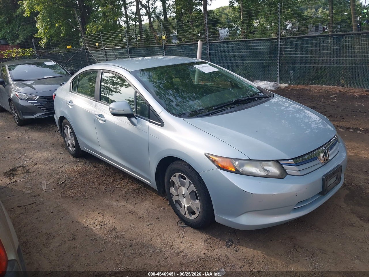 JHMFB4F33CS****** · 2012 HONDA CIVIC HYBRID