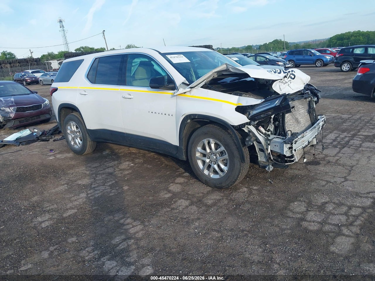 1GNERFKW5PJ****** · 2023 CHEVROLET TRAVERSE FWD LS
