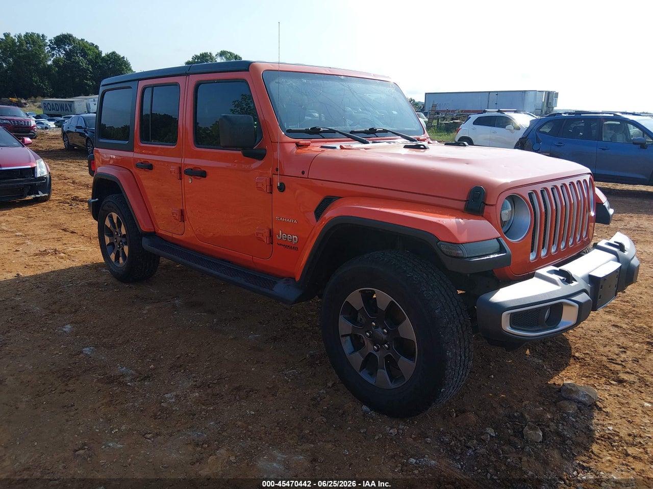 1C4HJXEGXJW****** · 2018 JEEP WRANGLER UNLIMITED SAHARA 4X4