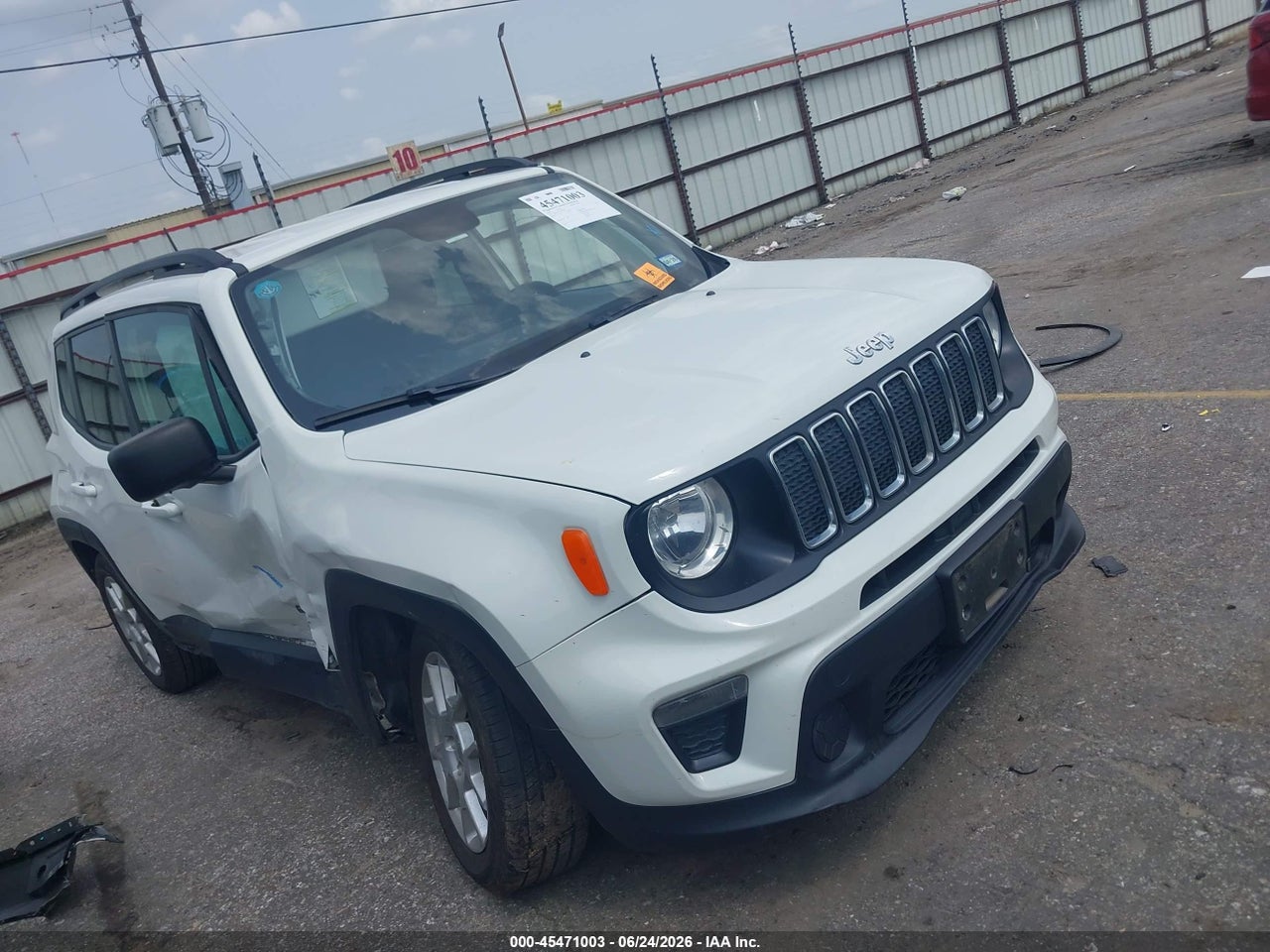 ZACNJAAB3LP****** · 2020 JEEP RENEGADE SPORT FWD
