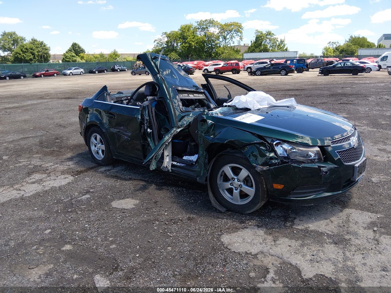 1G1PC5SB2E7****** · 2014 CHEVROLET CRUZE 1LT AUTO