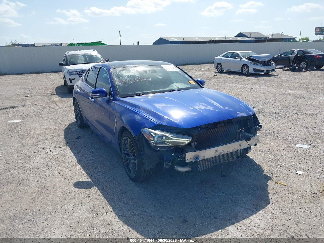 KMTG34LA9KU****** · 2019 GENESIS G70 2.0T ADVANCED