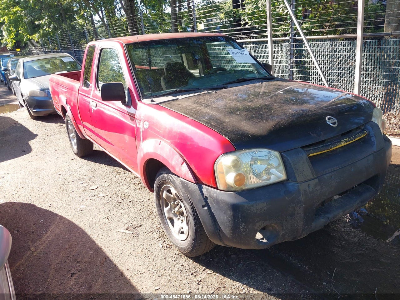 1N6DD26S81C****** · 2001 NISSAN FRONTIER XE