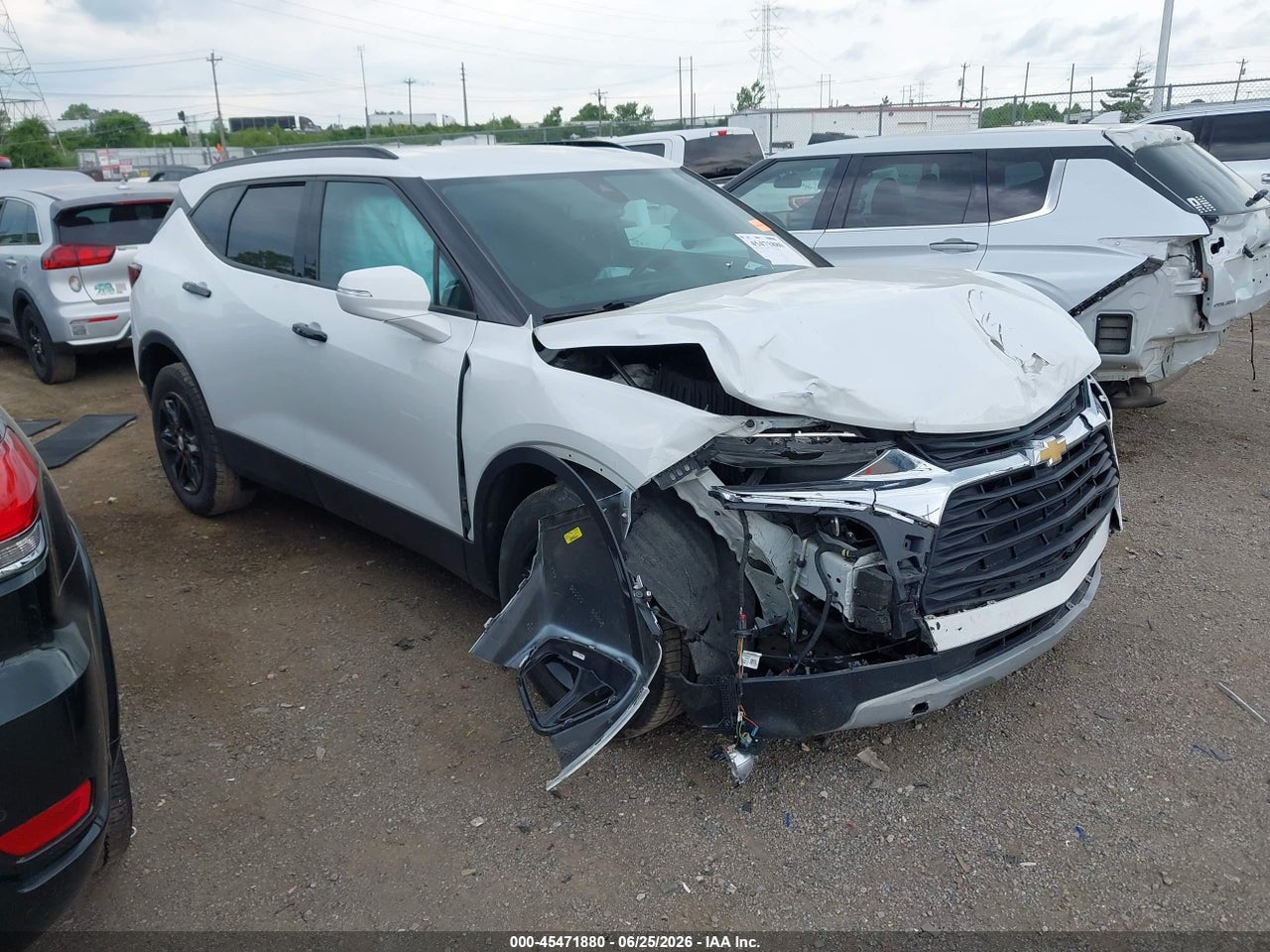 3GNKBHR44NS****** · 2022 CHEVROLET BLAZER AWD 2LT