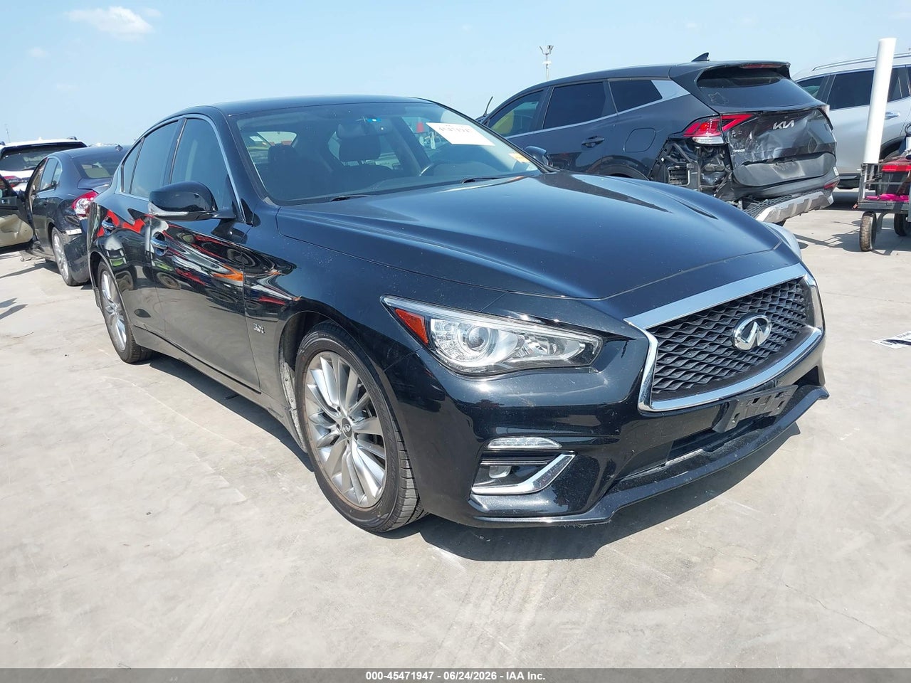 JN1EV7AP7KM****** · 2019 INFINITI Q50 3.0T LUXE