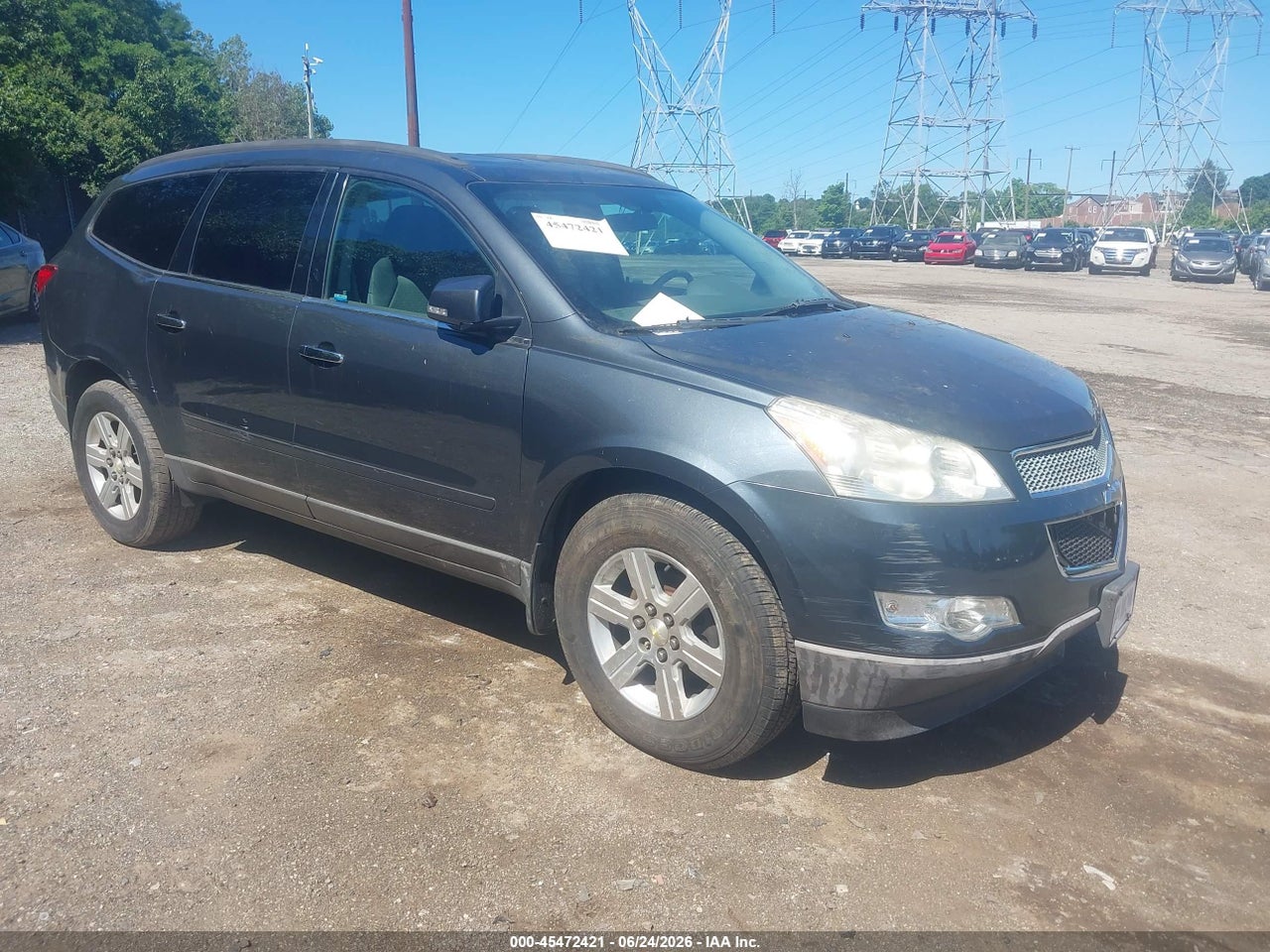 1GNKVGED3BJ****** · 2011 CHEVROLET TRAVERSE 1LT