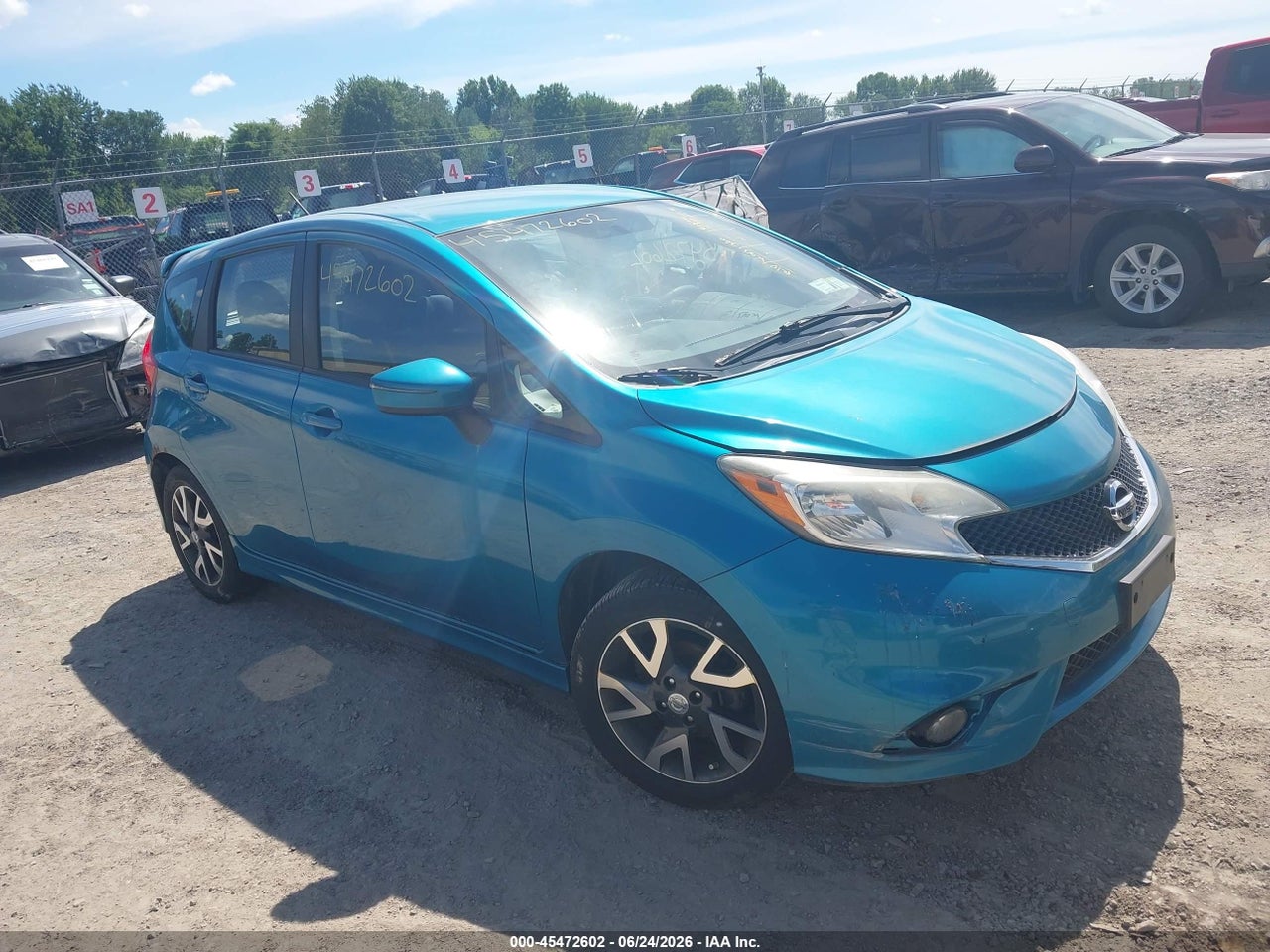 3N1CE2CPXFL****** · 2015 NISSAN VERSA NOTE SR