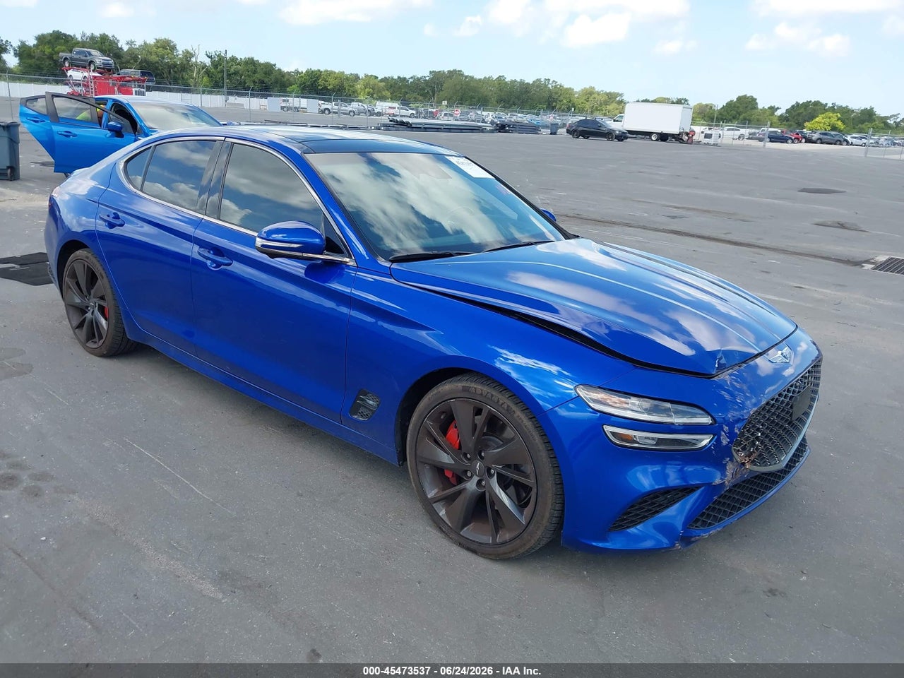 KMTG54TE0NU****** · 2022 GENESIS G70 3.3T RWD