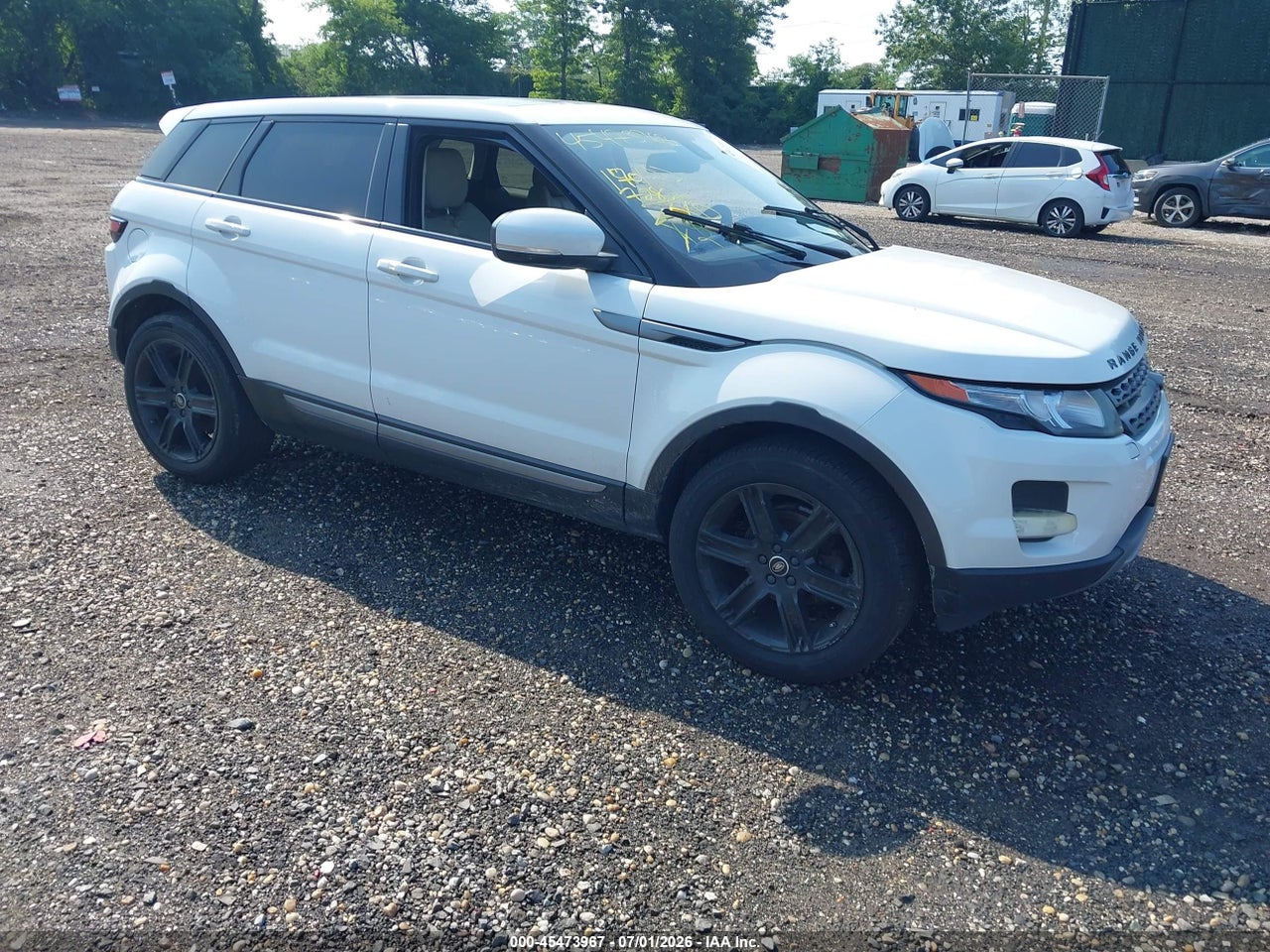 SALVP2BG3DH****** · 2013 LAND ROVER RANGE ROVER EVOQUE PURE