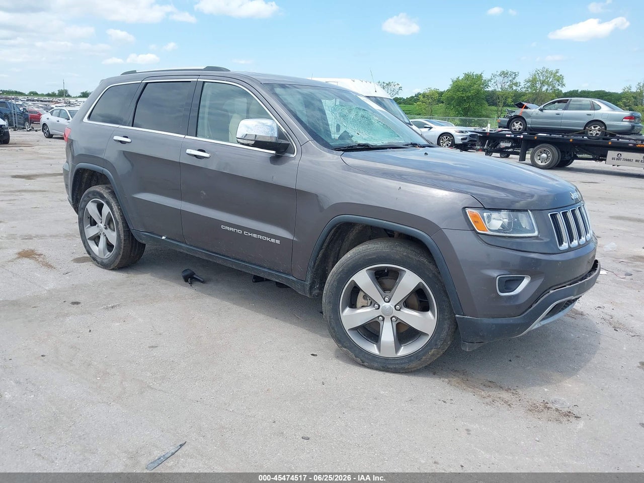 1C4RJFBG1EC****** · 2014 JEEP GRAND CHEROKEE LIMITED