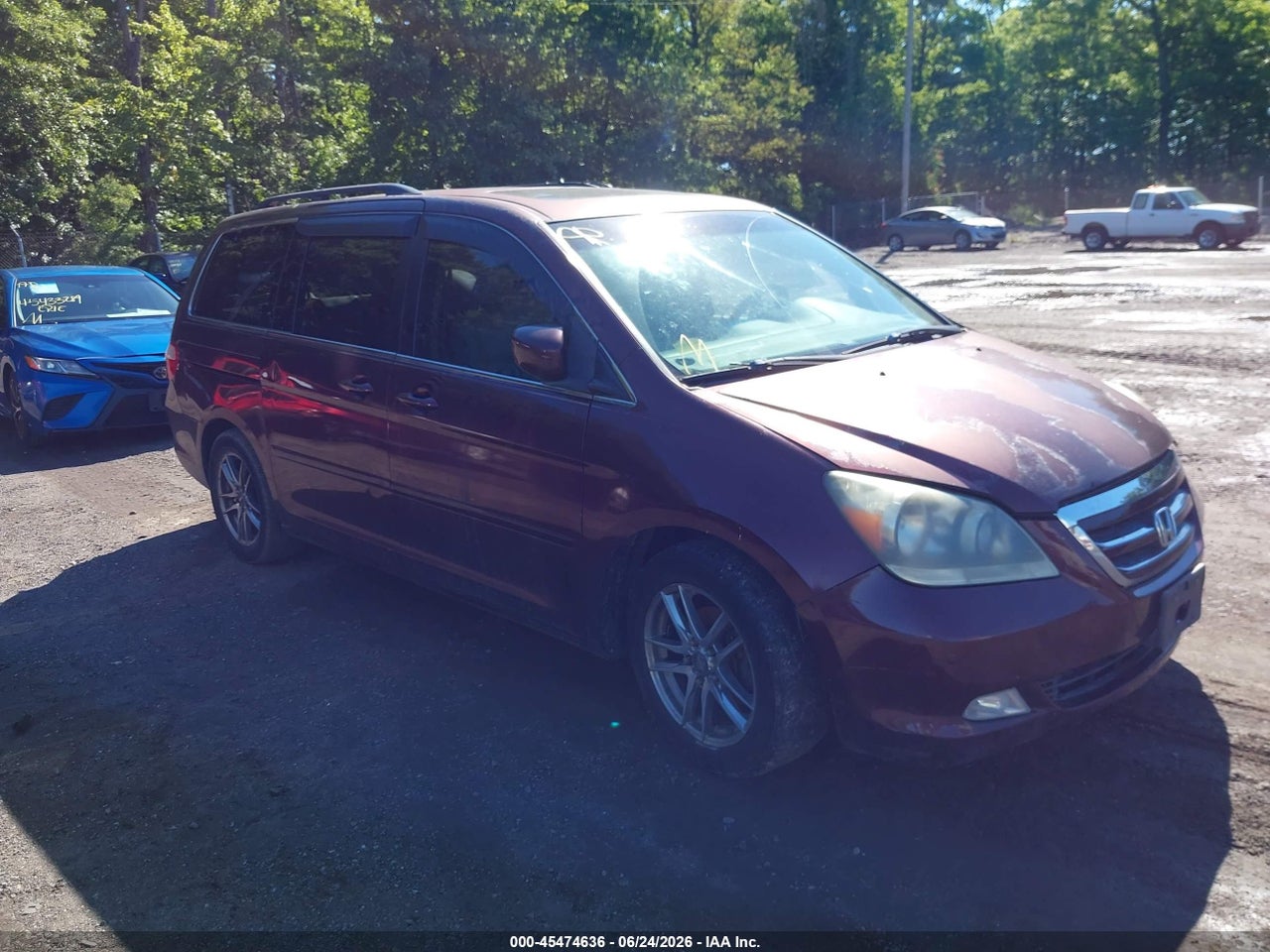 5FNRL388X7B****** · 2007 HONDA ODYSSEY TOURING