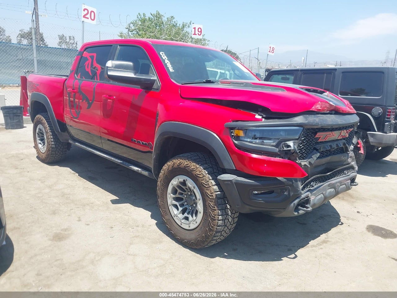 1C6SRFU90MN****** · 2021 RAM 1500 TRX  4X4 5'7 BOX