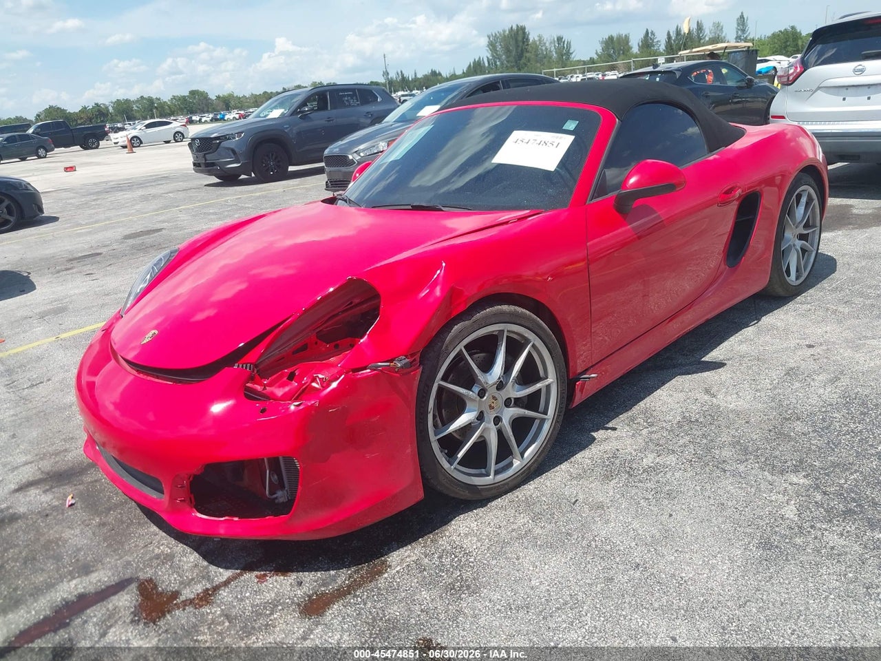2013 PORSCHE BOXSTER · 6/10