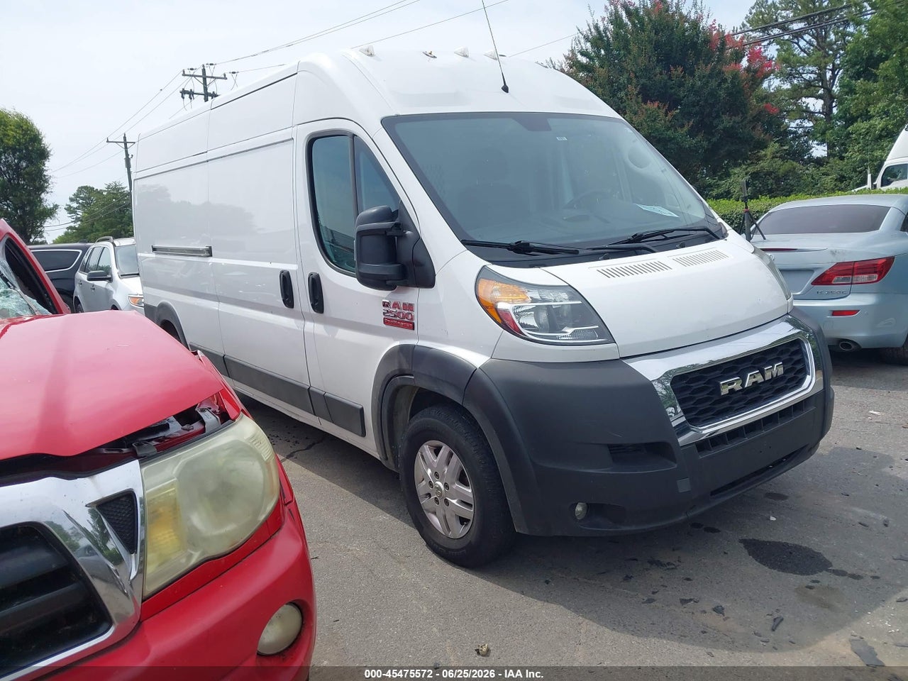 3C6LRVDG3ME****** · 2021 RAM PROMASTER 2500 HIGH ROOF 159 WB
