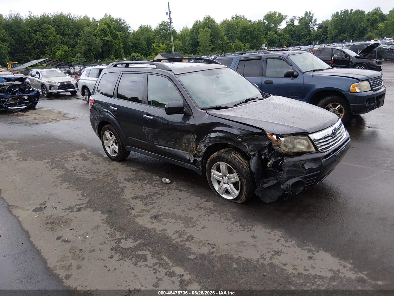 JF2SH63659H****** · 2009 SUBARU FORESTER 2.5X
