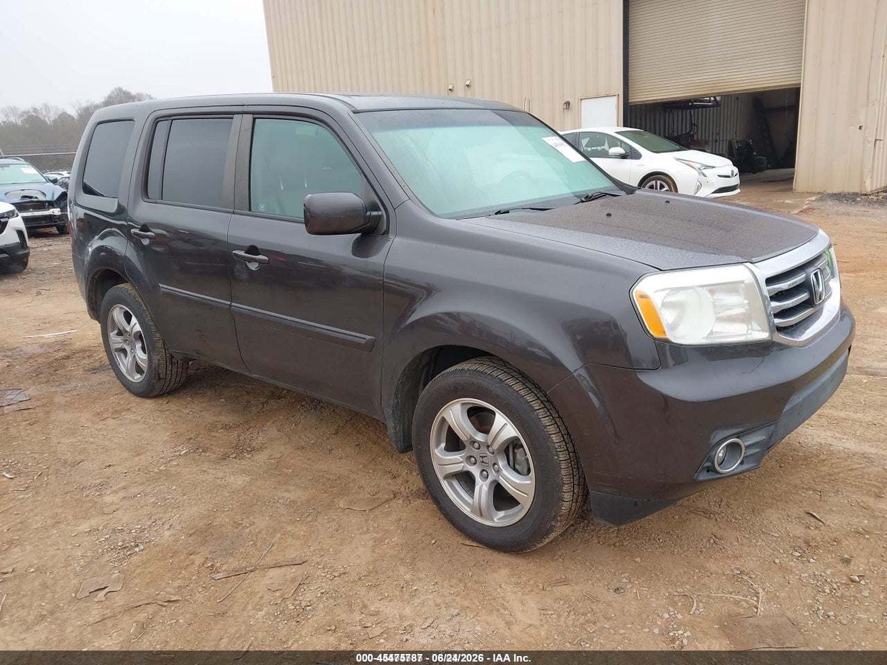 5FNYF3H55CB****** · 2012 HONDA PILOT EX-L