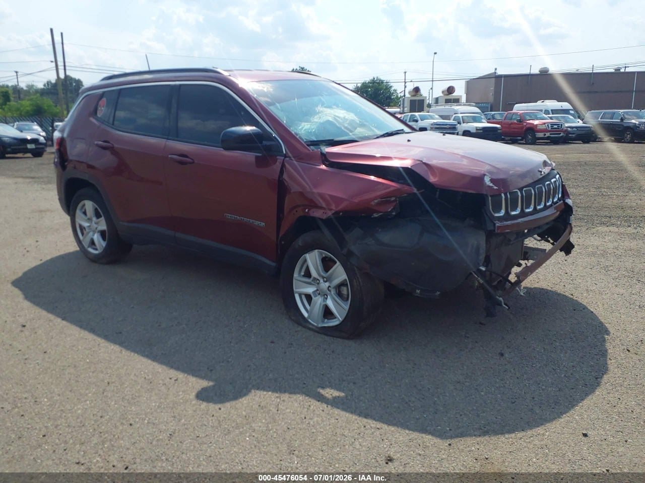 3C4NJDBB7NT****** · 2022 JEEP COMPASS LATITUDE 4X4