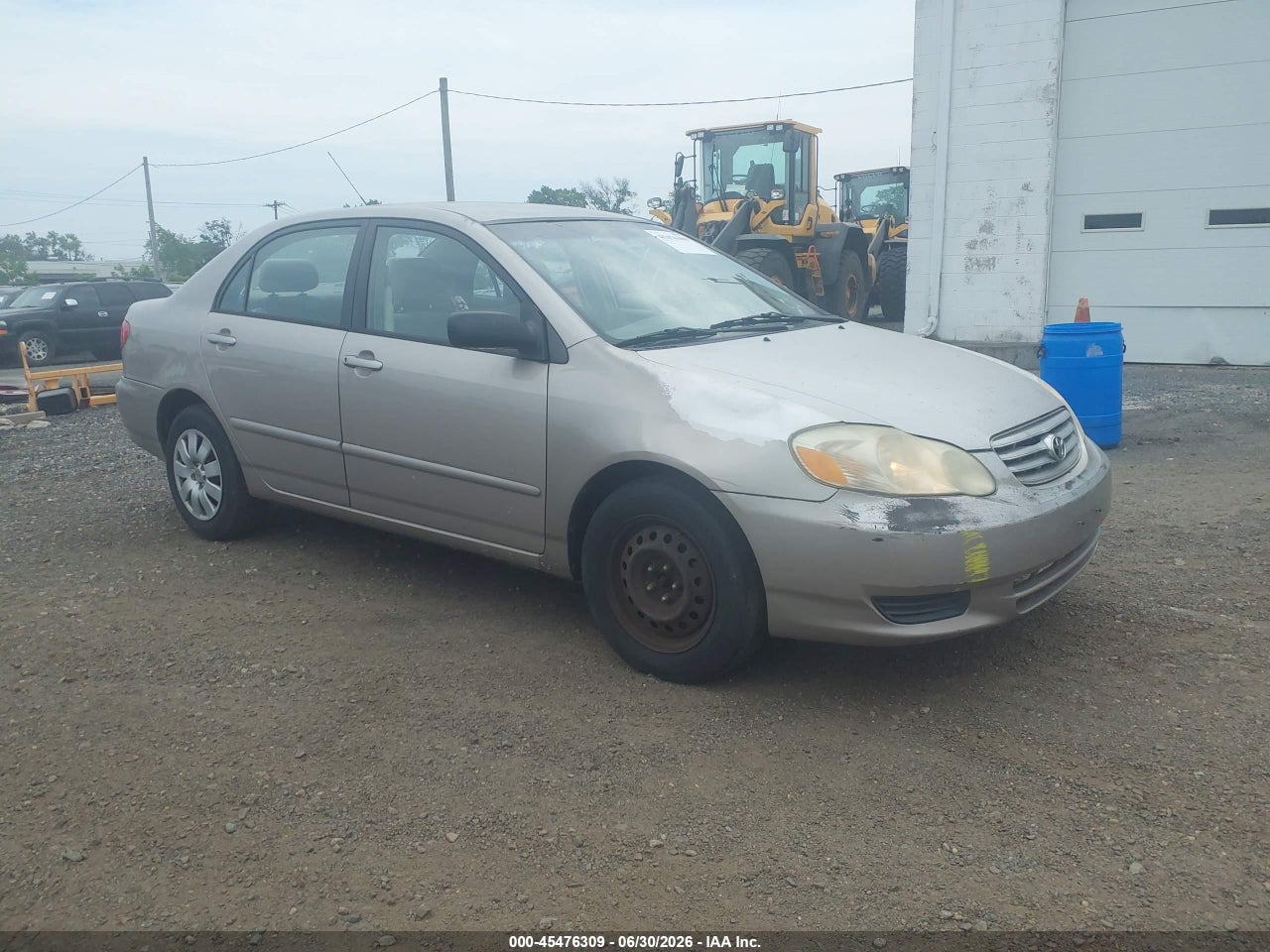 2T1BR32E43C****** · 2003 TOYOTA COROLLA LE