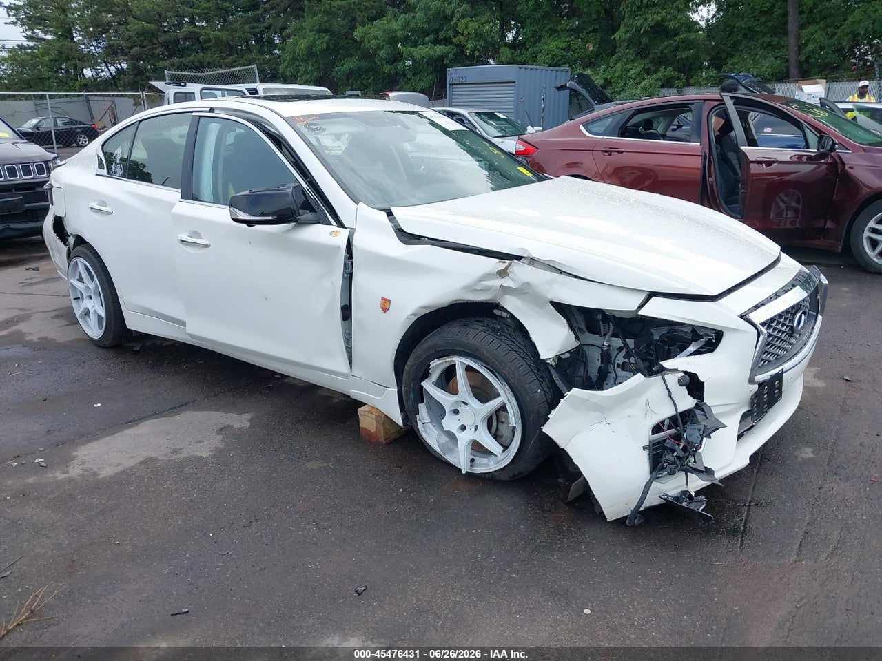 JN1EV7BR4MM****** · 2021 INFINITI Q50 LUXE AWD